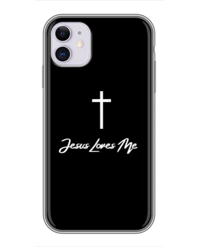 Чехол для iPhone 11 с картинкой «Иисус любит тебя» Чехол для iPhone 11 с картинкой «Иисус любит тебя»