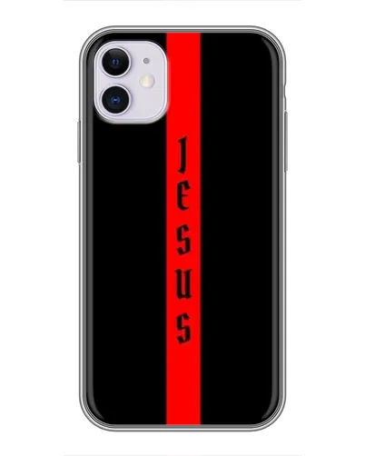 Чехол для iPhone 11 с картинкой «Красная линия веры» Чехол для iPhone 11 с картинкой «Красная линия веры»