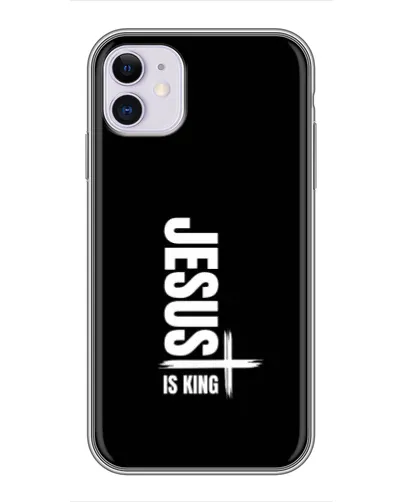 Чехол для iPhone 11 с картинкой «Вертикаль веры Jesus» Чехол для iPhone 11 с картинкой «Вертикаль веры Jesus»