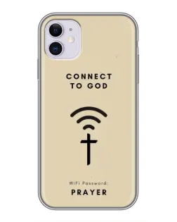 Чехол для iPhone 11 с картинкой «Молитва Connect»