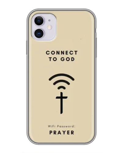 Чехол для iPhone 11 с картинкой «Молитва Connect» Чехол для iPhone 11 с картинкой «Молитва Connect»