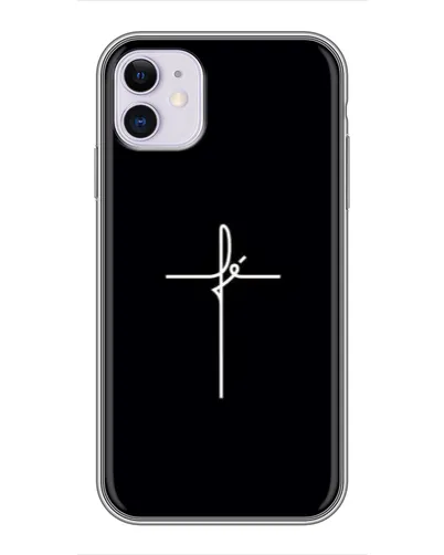 Чехол для iPhone 11 с картинкой «Тонкий крест» Чехол для iPhone 11 с картинкой «Тонкий крест»