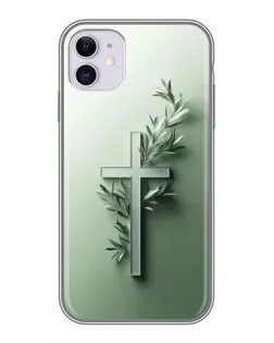 Чехол для iPhone 11 с картинкой «Оливковая ветвь»