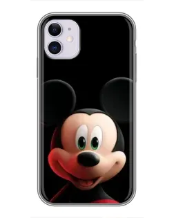 Чехол для iPhone 11 с картинкой «Улыбающийся Микки Маус»