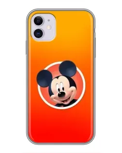 Чехол для iPhone 11 с картинкой «Mickey в круге»
