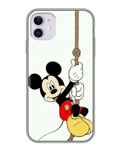 Чехол для iPhone 11 с картинкой «Mickey на канате» Чехол для iPhone 11 с картинкой «Mickey на канате»