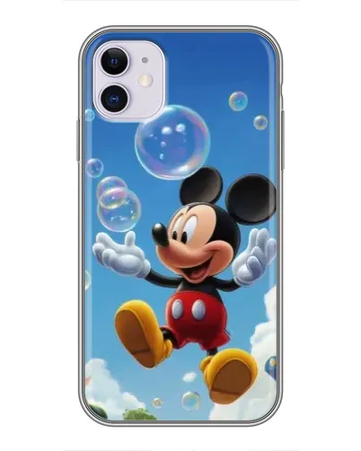 Чехол для iPhone 11 с картинкой «Mickey и мыльные пузыри» Чехол для iPhone 11 с картинкой «Mickey и мыльные пузыри»