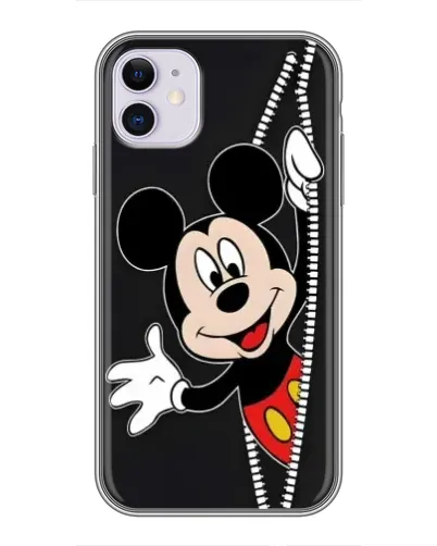 Чехол для iPhone 11 с картинкой «Микки раздвигает стены» Чехол для iPhone 11 с картинкой «Микки раздвигает стены»