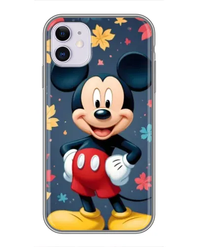 Чехол для iPhone 11 с картинкой «Осенний Mickey Mouse» Чехол для iPhone 11 с картинкой «Осенний Mickey Mouse»