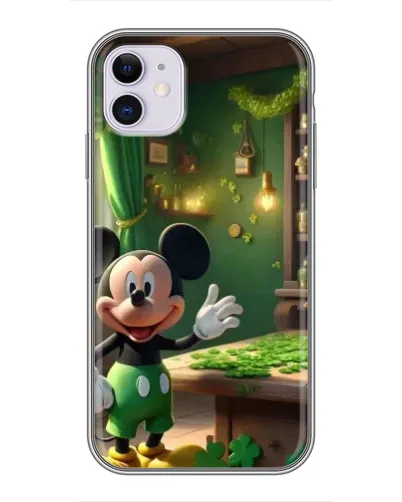 Чехол для iPhone 11 с картинкой «Микки в мастерской» Чехол для iPhone 11 с картинкой «Микки в мастерской»