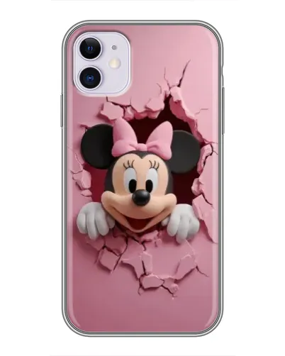 Чехол для iPhone 11 с картинкой «Минни сквозь стену» Чехол для iPhone 11 с картинкой «Минни сквозь стену»
