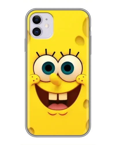 Чехол для iPhone 11 с картинкой «Губка Боб улыбка» Чехол для iPhone 11 с картинкой «Губка Боб улыбка»