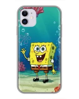 Чехол для iPhone 11 с картинкой «Подводный привет»