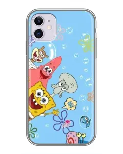 Чехол для iPhone 11 с картинкой «Веселые пузырьки»