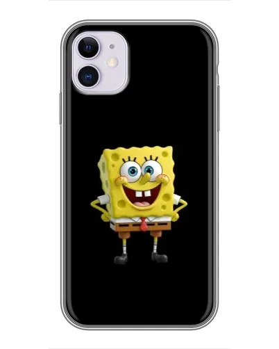 Чехол для iPhone 11 с картинкой «Классический Губка Боб» Чехол для iPhone 11 с картинкой «Классический Губка Боб»