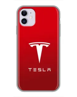 Чехол для iPhone 11 с картинкой «Tesla Red Classic» Чехол для iPhone 11 с картинкой «Tesla Red Classic»
