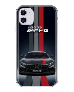 Чехол для iPhone 11 с картинкой «Mercedes — белый карбон» Чехол для iPhone 11 с картинкой «Mercedes — белый карбон»