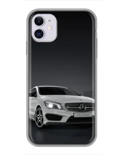 Чехол для iPhone 11 с картинкой «Mercedes AMG GT Silver» Чехол для iPhone 11 с картинкой «Mercedes AMG GT Silver»