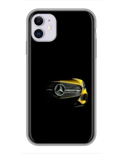Чехол для iPhone 11 с картинкой «Mercedes — ретро стиль»