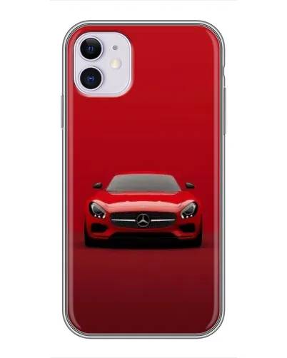 Чехол для iPhone 11 с картинкой «Красный Mercedes AMG» Чехол для iPhone 11 с картинкой «Красный Mercedes AMG»