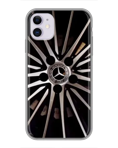 Чехол для iPhone 11 с картинкой «Диск Mercedes» Чехол для iPhone 11 с картинкой «Диск Mercedes»