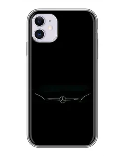 Чехол для iPhone 11 с картинкой «Mercedes Stealth Look»