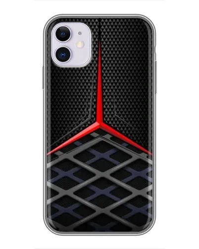 Чехол для iPhone 11 с картинкой «Mercedes Carbon Grid» Чехол для iPhone 11 с картинкой «Mercedes Carbon Grid»