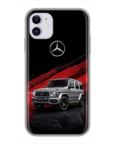Чехол для iPhone 11 с картинкой «Mercedes G-Class красный» Чехол для iPhone 11 с картинкой «Mercedes G-Class красный»