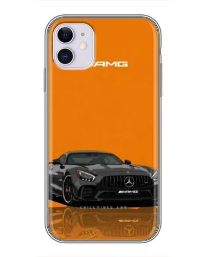 Чехол для iPhone 11 с картинкой «Оранжевый Mercedes AMG» Чехол для iPhone 11 с картинкой «Оранжевый Mercedes AMG»