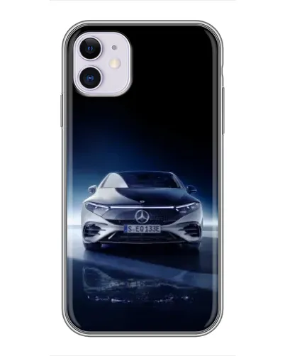 Чехол для iPhone 11 с картинкой «Ночной Mercedes EQ» Чехол для iPhone 11 с картинкой «Ночной Mercedes EQ»