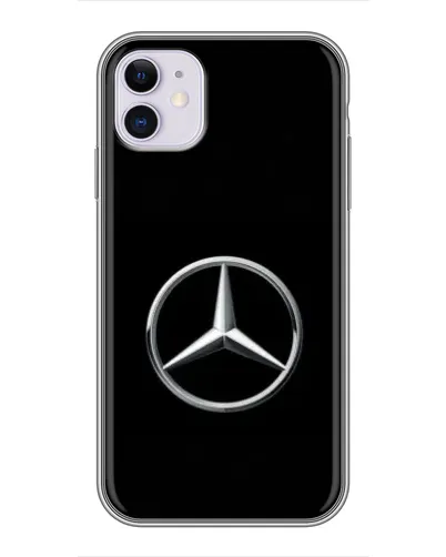 Чехол для iPhone 11 с картинкой «Mercedes классический лого» Чехол для iPhone 11 с картинкой «Mercedes классический лого»