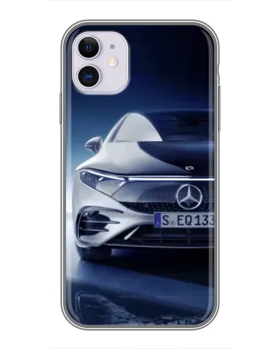 Чехол для iPhone 11 с картинкой «Mercedes EQ — будущее» Чехол для iPhone 11 с картинкой «Mercedes EQ — будущее»