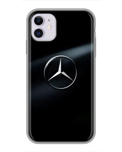 Чехол для iPhone 11 с картинкой «Mercedes на металле» Чехол для iPhone 11 с картинкой «Mercedes на металле»