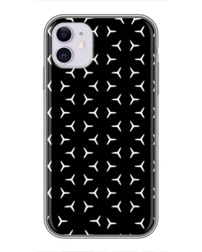 Чехол для iPhone 11 с картинкой «Mercedes паттерн звезд» Чехол для iPhone 11 с картинкой «Mercedes паттерн звезд»