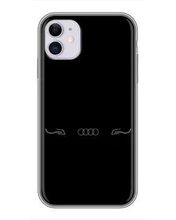 Чехол для iPhone 11 с картинкой «Audi — световой подпись» Чехол для iPhone 11 с картинкой «Audi — световой подпись»