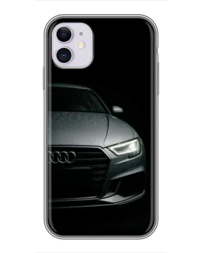 Чехол для iPhone 11 с картинкой «Audi — детализация кузова» Чехол для iPhone 11 с картинкой «Audi — детализация кузова»