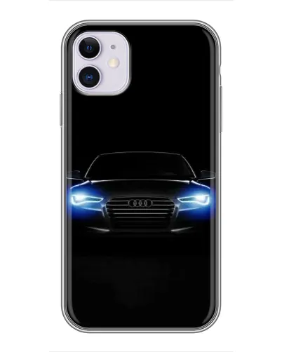Чехол для iPhone 11 с картинкой «Audi в неоне» Чехол для iPhone 11 с картинкой «Audi в неоне»