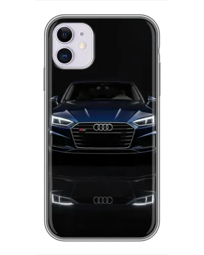 Чехол для iPhone 11 с картинкой «Audi — ночное отражение» Чехол для iPhone 11 с картинкой «Audi — ночное отражение»