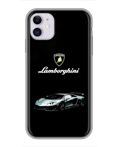 Чехол для iPhone 11 с картинкой «Логотип Lamborghini классика»