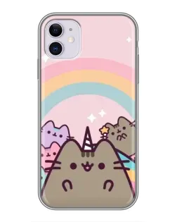 Чехол для iPhone 11 с картинкой «Единорог Pusheen»