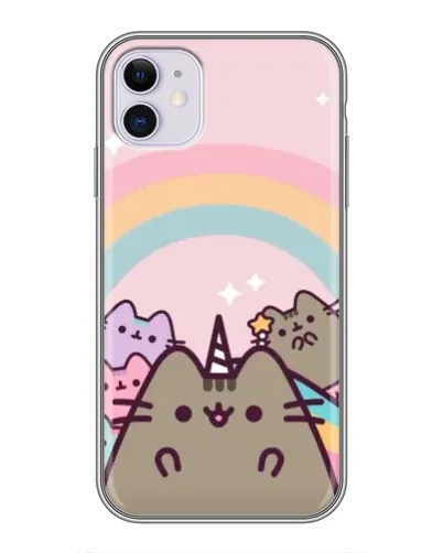 Чехол для iPhone 11 с картинкой «Единорог Pusheen» Чехол для iPhone 11 с картинкой «Единорог Pusheen»