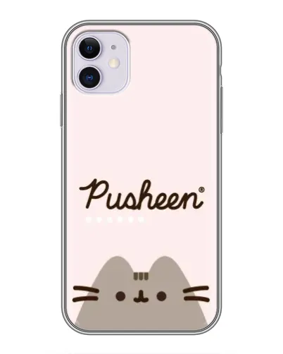 Чехол для iPhone 11 с картинкой «Pusheen логотип» Чехол для iPhone 11 с картинкой «Pusheen логотип»