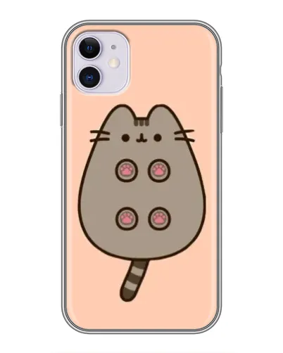 Чехол для iPhone 11 с картинкой «Пушин пузиком кверху» Чехол для iPhone 11 с картинкой «Пушин пузиком кверху»