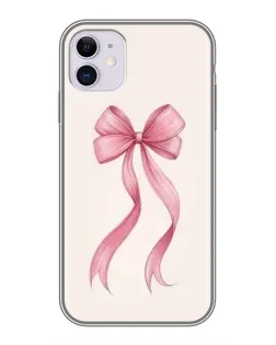 Чехол для iPhone 11 с картинкой «Розовый бант»