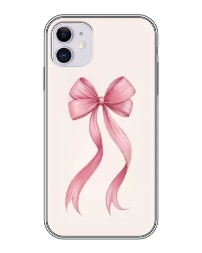 Чехол для iPhone 11 с картинкой «Розовый бант» Чехол для iPhone 11 с картинкой «Розовый бант»