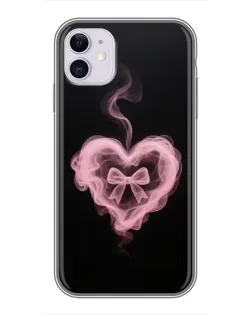 Чехол для iPhone 11 с картинкой «Дымчатое сердце»