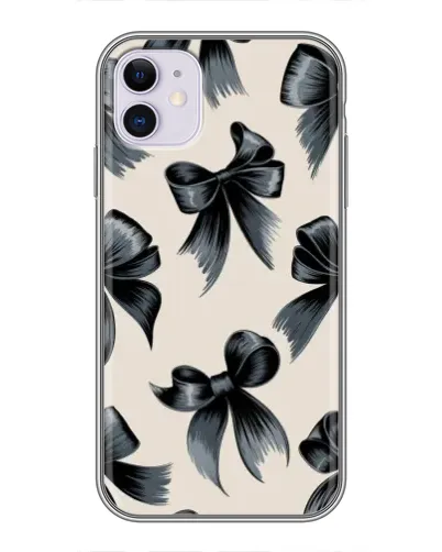 Чехол для iPhone 11 с картинкой «Банты Coquette» Чехол для iPhone 11 с картинкой «Банты Coquette»