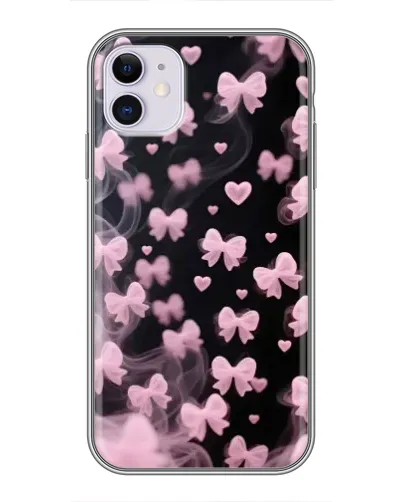 Чехол для iPhone 11 с картинкой «Неоновое кружево» Чехол для iPhone 11 с картинкой «Неоновое кружево»