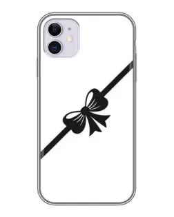 Чехол для iPhone 11 с картинкой «Диагональный бант»