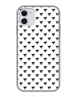 Чехол для iPhone 11 с картинкой «Мини-бантики»